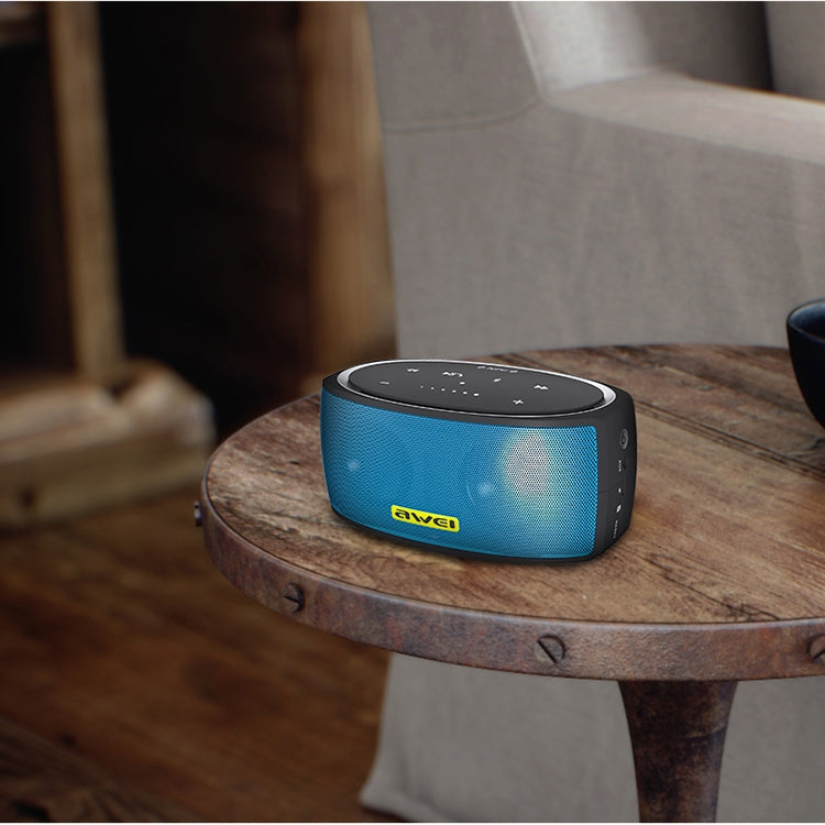 Wei Y210 Altavoz Bluetooth inalámbrico portátil V4.2 con graves mejorados, compatible con tarjeta NFC/TF/AUX, Y210
