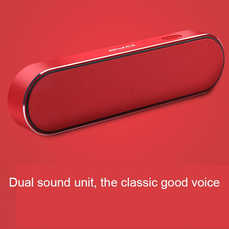 Wei Y220 Altavoz Bluetooth inalámbrico portátil V4.2 con sonido estéreo 3D claro HD y cancelación de ruido, compatible con tarjeta TF/AUX, Y220