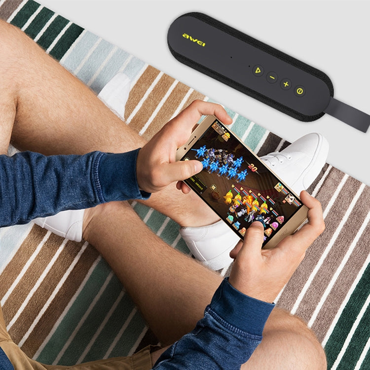 Wei Y230 Altavoz Bluetooth inalámbrico portátil V4.2 con sonido HD y graves mejorados, micrófono incorporado, compatible con NFC/U Disk/tarjeta TF/AUX, Y230