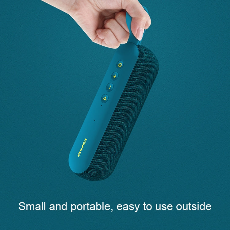 Wei Y230 Altavoz Bluetooth inalámbrico portátil V4.2 con sonido HD y graves mejorados, micrófono incorporado, compatible con NFC/U Disk/tarjeta TF/AUX, Y230