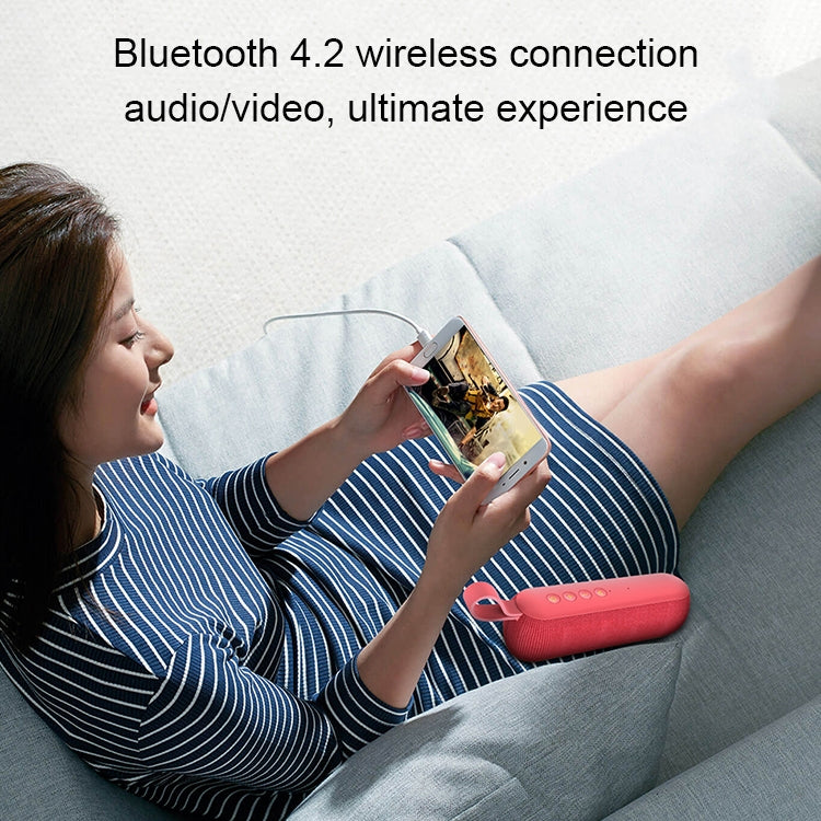 Wei Y230 Altavoz Bluetooth inalámbrico portátil V4.2 con sonido HD y graves mejorados, micrófono incorporado, compatible con NFC/U Disk/tarjeta TF/AUX, Y230