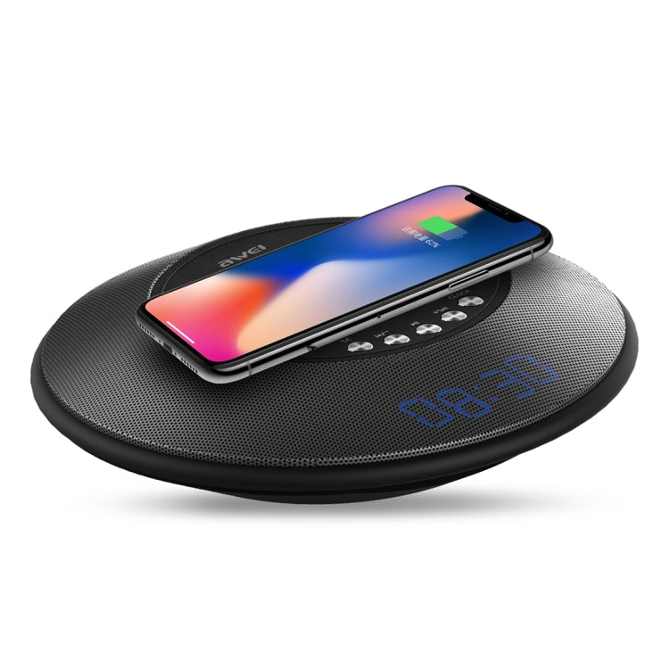 awei Y290 Cargador inalámbrico rápido de 5 W con altavoz Bluetooth, Y290