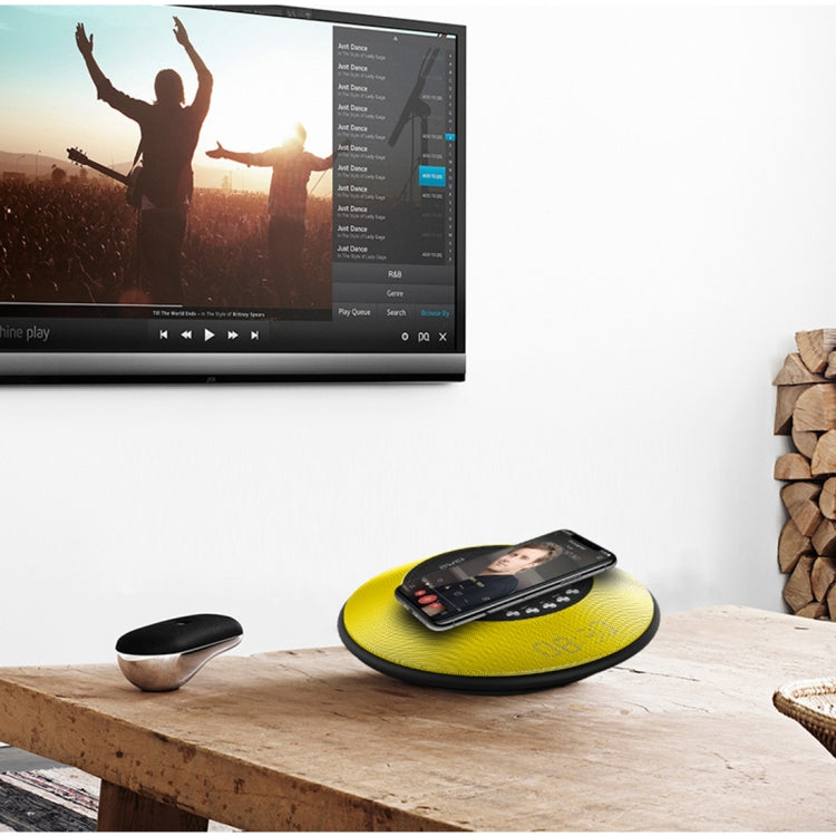 awei Y290 Cargador inalámbrico rápido de 5 W con altavoz Bluetooth, Y290