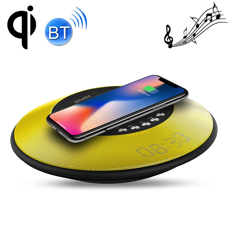 awei Y290 Cargador inalámbrico rápido de 5 W con altavoz Bluetooth, Y290