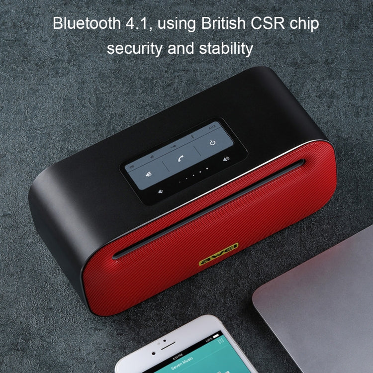 Altavoz Bluetooth inalámbrico Wei Y600 con estéreo 3D, micrófono incorporado, compatible con tarjeta TF/AUX/NFC, Y600