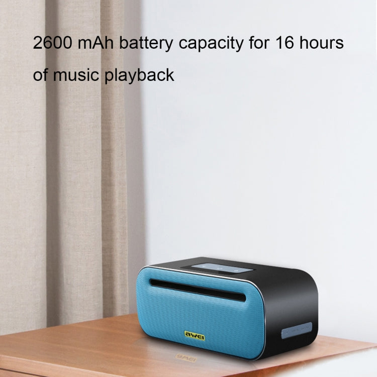 Altavoz Bluetooth inalámbrico Wei Y600 con estéreo 3D, micrófono incorporado, compatible con tarjeta TF/AUX/NFC, Y600
