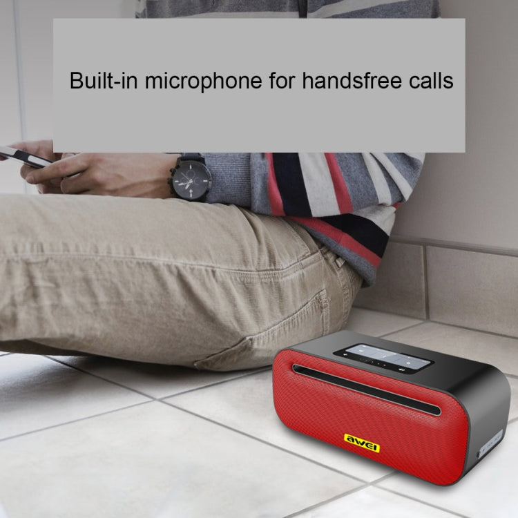 Altavoz Bluetooth inalámbrico Wei Y600 con estéreo 3D, micrófono incorporado, compatible con tarjeta TF/AUX/NFC, Y600