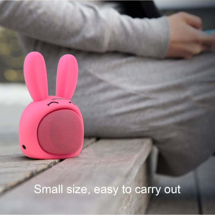 Awei Y700 Mini Altavoz Bluetooth Inalámbrico Conejo Portátil, Micrófono Incorporado, Soporte AUX/Llamada Manos Libres, Y700