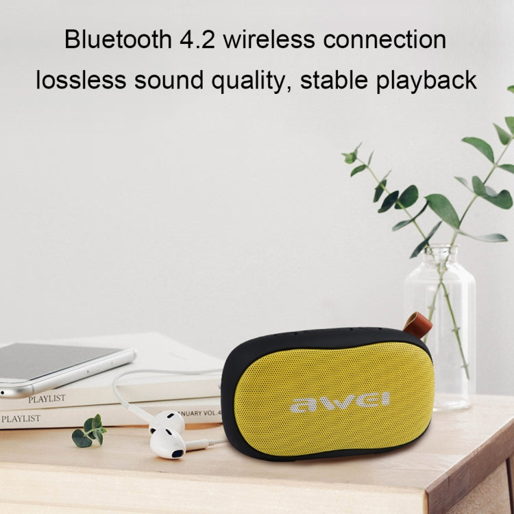 Wei Y900 Mini altavoz inalámbrico portátil con Bluetooth, micrófono con reducción de ruido, compatible con tarjeta TF/AUX, Y900