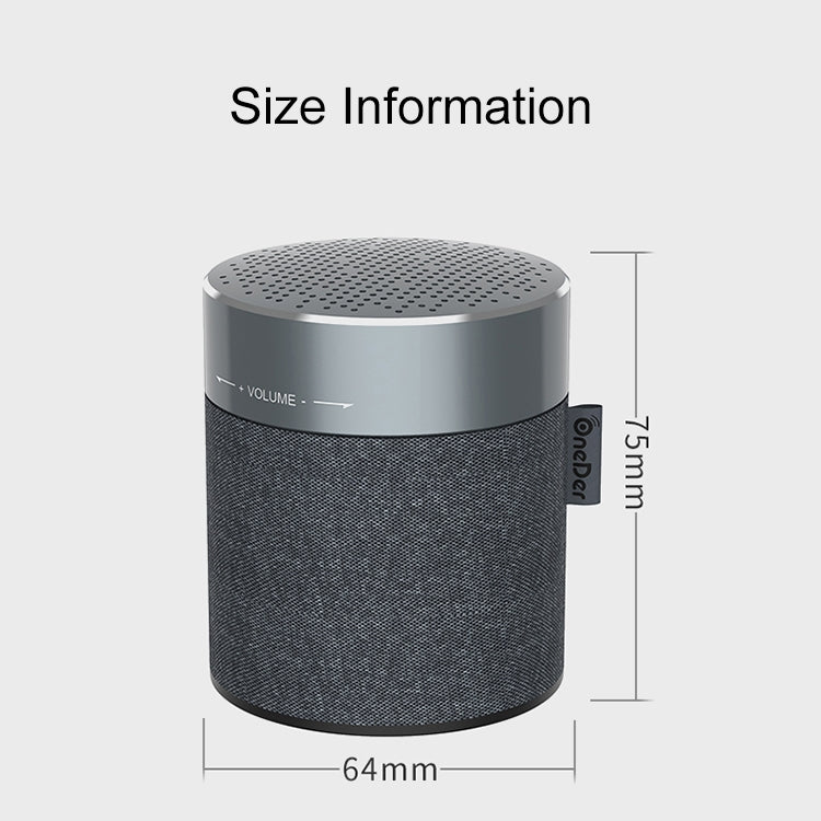 Mini altavoz inalámbrico Bluetooth Oneder V13, compatible con manos libres, TF, FM y AUX.