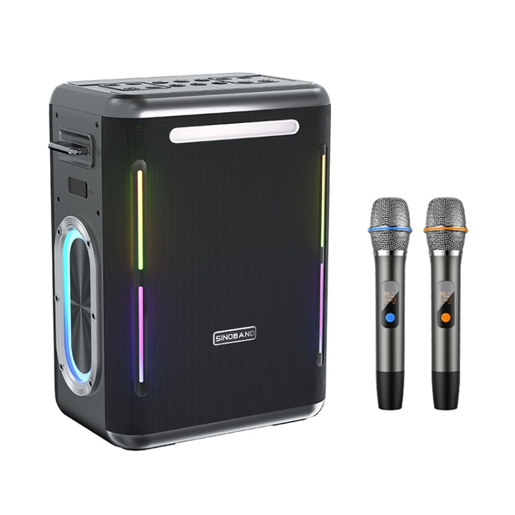 XDOBO SINOBAND Party 1981 300W Altavoz Bluetooth TWS portátil para exteriores con luz LED colorida, SINOBAND Party 1981