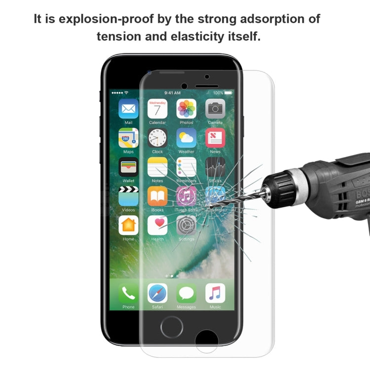 ENKAY Hat-Prince 0,1 mm 3D Protector de pantalla completa Película de hidrogel a prueba de explosiones para iPhone 8 Plus y 7 Plus, material TPU + TPE + PET, iPhone 8P & 7P