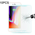 10 PCS ENKAY para iPhone 8 y 7 0.26mm 9H Dureza 2.5D Película de pantalla de vidrio templado curvado, For 8 & 7(10pcs)