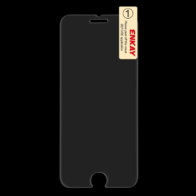 10 PCS ENKAY para iPhone 8 y 7 0.26mm 9H Dureza 2.5D Película de pantalla de vidrio templado curvado, For 8 & 7(10pcs)