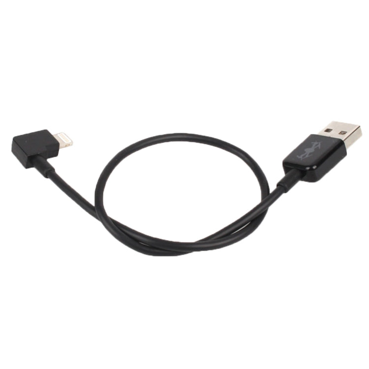 Cable conector de datos de ángulo recto USB de 30 cm a 8 pines para DJI SPARK / MAVIC PRO / Phantom 3 y 4 / Inspire 1 y 2, USB to 8 Pin