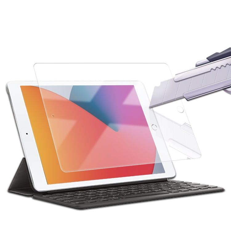 Película de vidrio templado mocolo 0,33 mm 9H 2.5D para iPad 10.2 (2020)