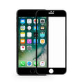 Película de vidrio templado de borde redondo 3D mocolo de 0,33 mm 9H para iPhone SE 2020/8/7, iPhone SE 2020 / 8 / 7