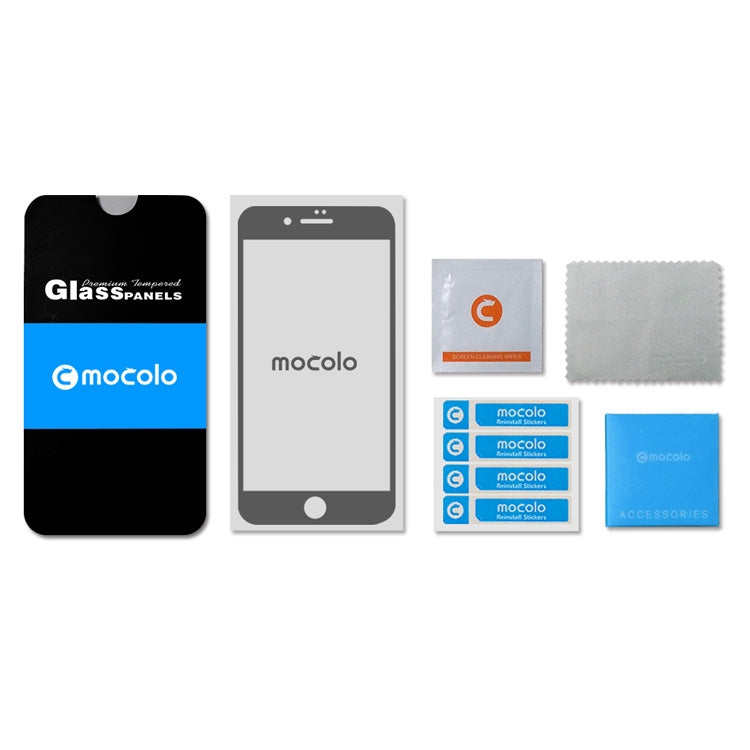 Película de vidrio templado mocolo 0,33 mm 9H 2.5D para iPhone SE 2020/8/7, iPhone SE 2020 / 8 / 7