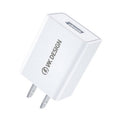 WK WP-U118 Adaptador de corriente para cargador de viaje con puerto USB único de 10 W, enchufe de EE. UU., WP-U118 US Plug