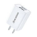 WK WP-U119 Adaptador de corriente para cargador de viaje con dos puertos USB de 10 W, enchufe de EE. UU., WP-U119 US Plug
