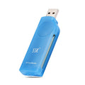 Lector de tarjetas externo con interfaz USB 2.0 SSK SCRS028, compatible con tarjeta CF / MD