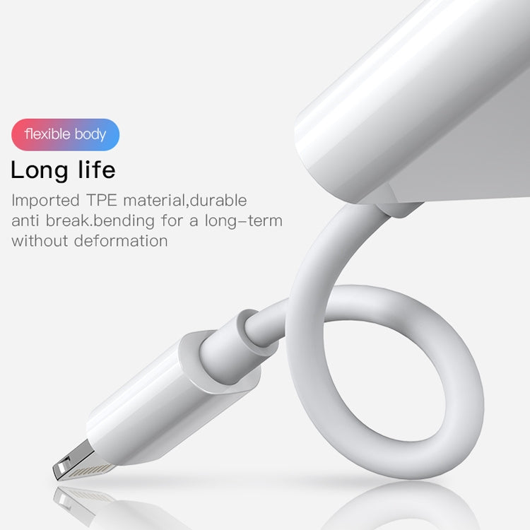 JOYROOM S-Y104 Adaptador Lightning Apple 3.5+ Serie Ben, Longitud: 1,2 m