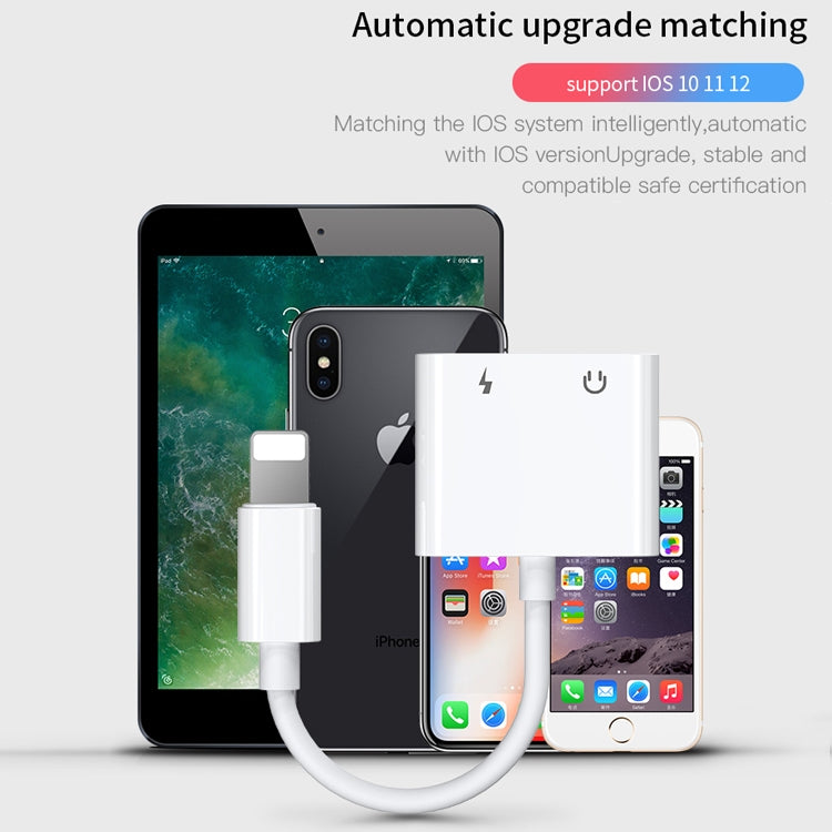 JOYROOM S-Y104 Adaptador Lightning Apple 3.5+ Serie Ben, Longitud: 1,2 m