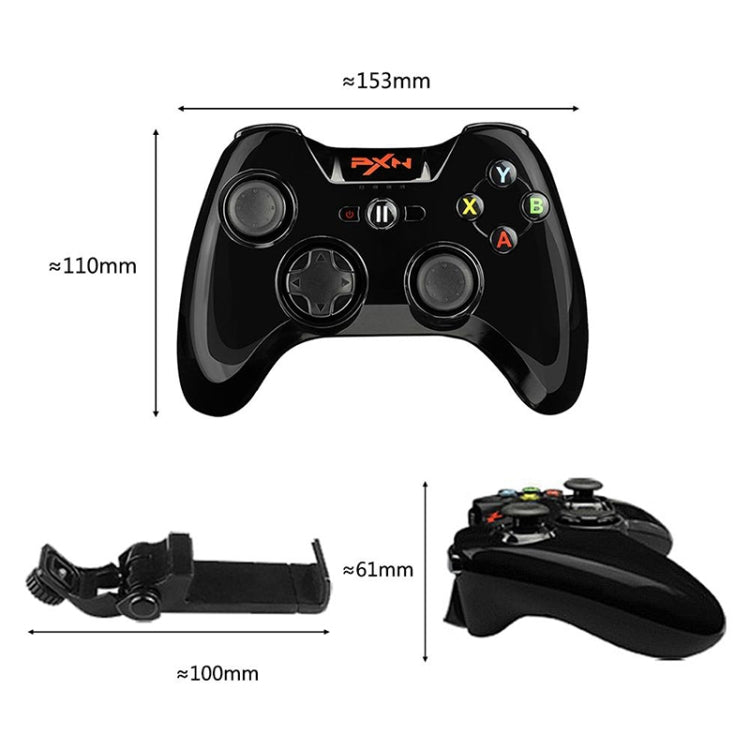 PXN PXN-6603 MFI Controlador inalámbrico de mango de juego Bluetooth para teléfono móvil, compatible con sistema iOS