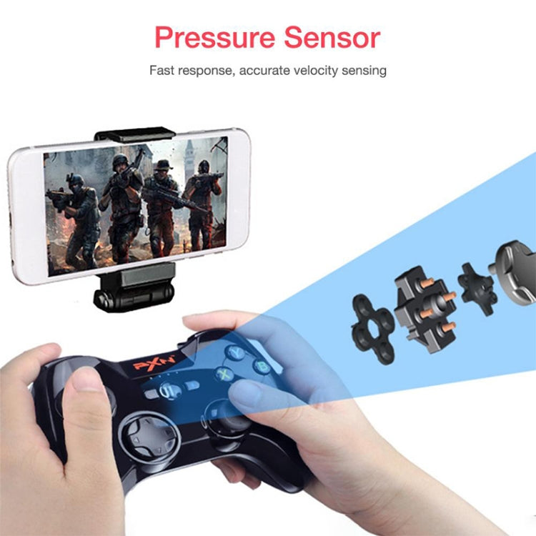 PXN PXN-6603 MFI Controlador inalámbrico de mango de juego Bluetooth para teléfono móvil, compatible con sistema iOS
