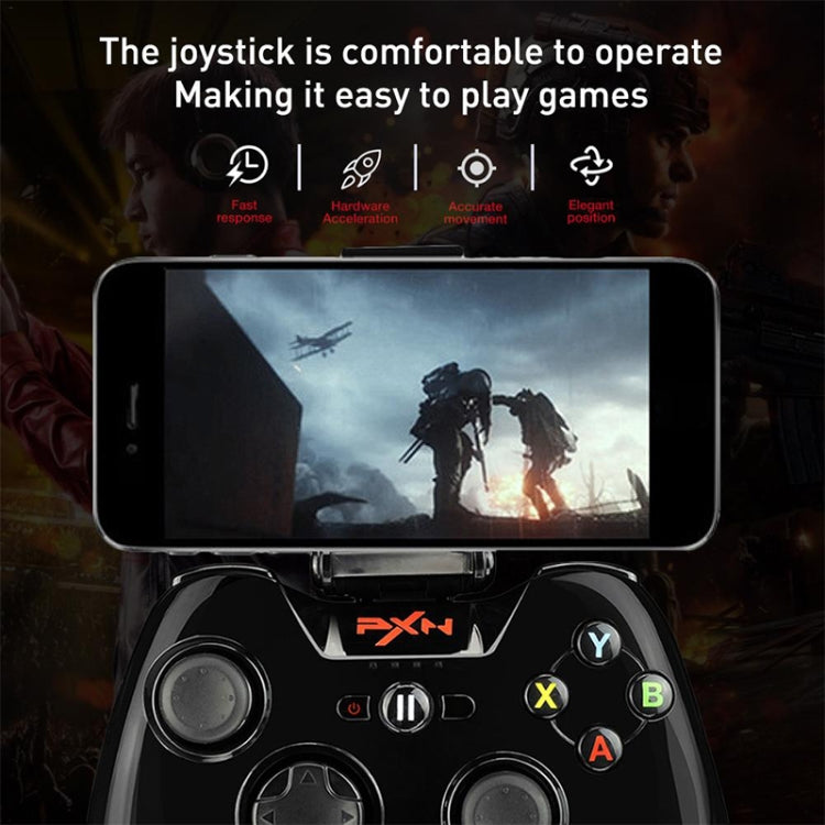 PXN PXN-6603 MFI Controlador inalámbrico de mango de juego Bluetooth para teléfono móvil, compatible con sistema iOS