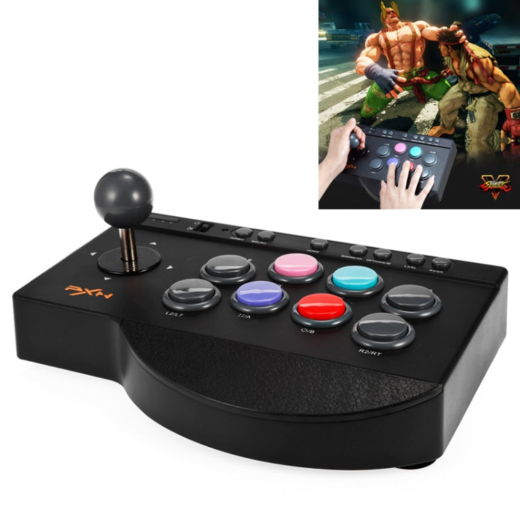 PXN PXN-0082 Gladiator Street Machine Controlador basculante con mango de juego para Nintendo Switch / PC / Sistema Android / PS3 / PS4 / XboxOne, PXN-0082