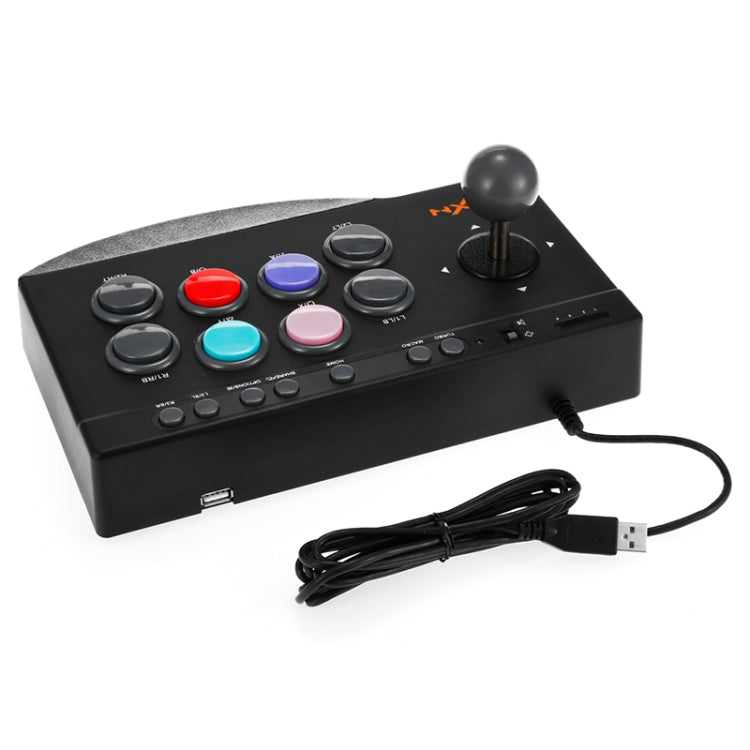 PXN PXN-0082 Gladiator Street Machine Controlador basculante con mango de juego para Nintendo Switch / PC / Sistema Android / PS3 / PS4 / XboxOne, PXN-0082