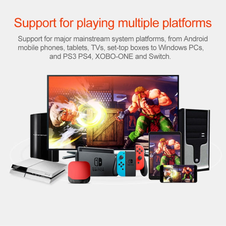 PXN PXN-0082 Gladiator Street Machine Controlador basculante con mango de juego para Nintendo Switch / PC / Sistema Android / PS3 / PS4 / XboxOne, PXN-0082