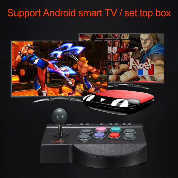 PXN PXN-0082 Gladiator Street Machine Controlador basculante con mango de juego para Nintendo Switch / PC / Sistema Android / PS3 / PS4 / XboxOne, PXN-0082