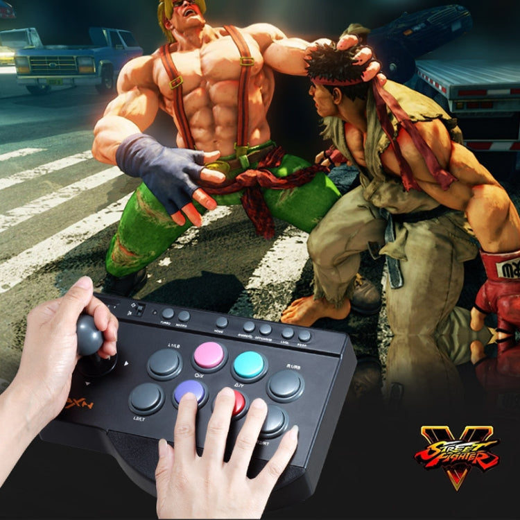 PXN PXN-0082 Gladiator Street Machine Controlador basculante con mango de juego para Nintendo Switch / PC / Sistema Android / PS3 / PS4 / XboxOne, PXN-0082