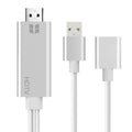 Onten 7562 USB hembra a HDMI Cable adaptador de teléfono a HDTV para iPhone / Android