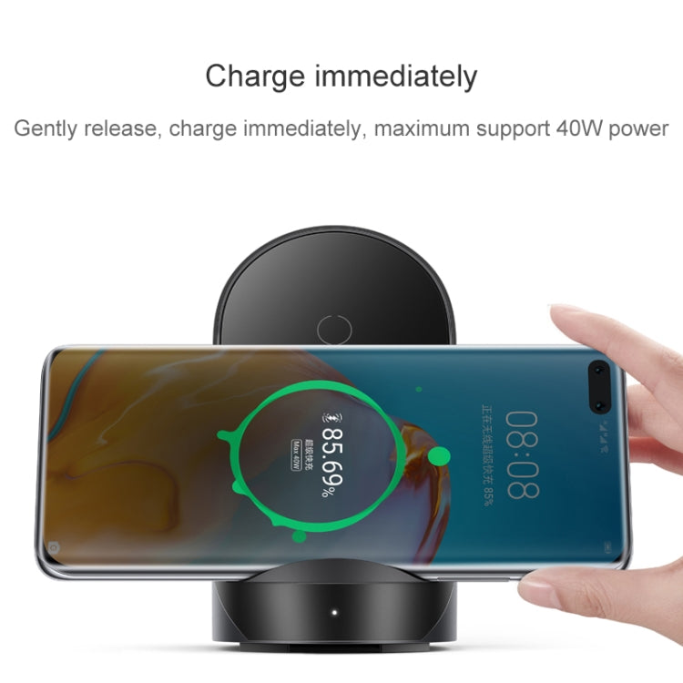 Soporte De Cargador Inalámbrico Estándar Qi Original Huawei CP62 40W Max
