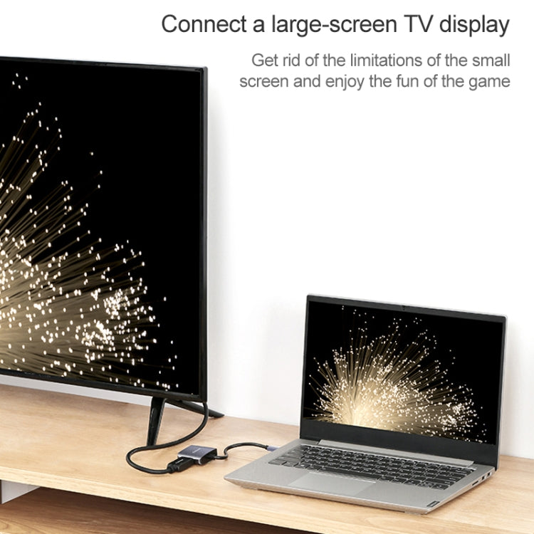 Convertidor USB-C / Type-C a HDMI + VGA original Lenovo C02