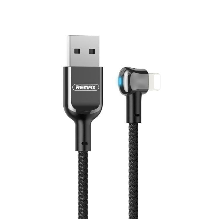 REMAX RC-024i Sury Leyo Serie 1.2m 2.4A Cable de datos USB a 8 pines para iPhone, iPad