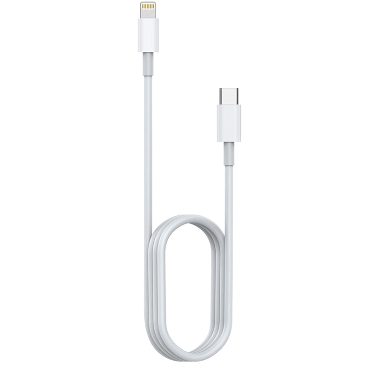 AWEI CL-68 3A Type-C / USB-C a Cable de datos de carga rápida PD de 8 pines, Longitud: 1 m