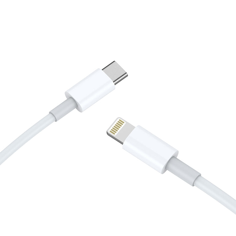 AWEI CL-68 3A Type-C / USB-C a Cable de datos de carga rápida PD de 8 pines, Longitud: 1 m