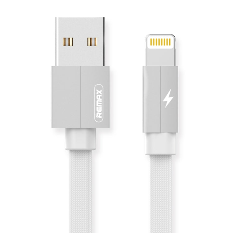 REMAX RC-094i 2m 2.4A USB a cable de datos de carga rápida trenzado de aleación de aluminio de 8 pines, 8 Pin