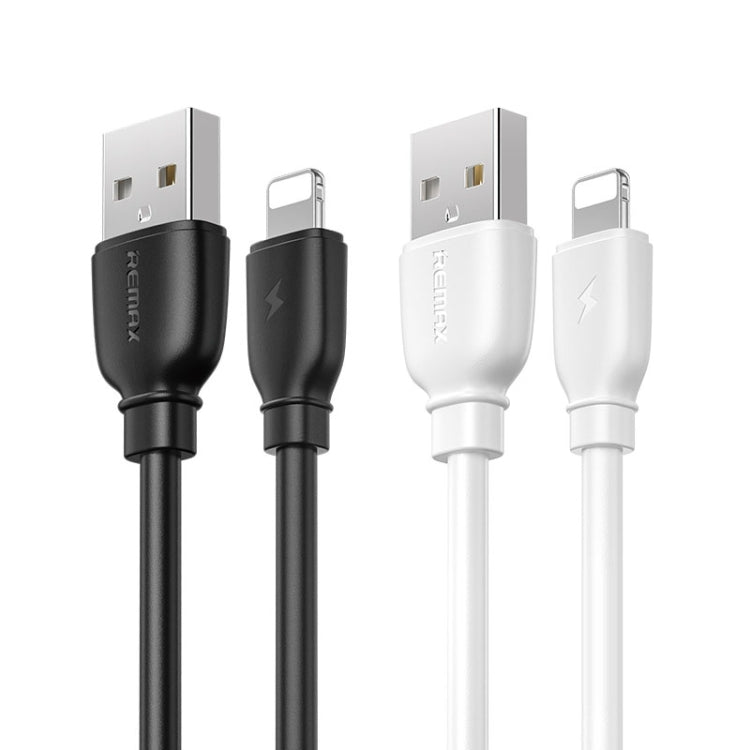 REMAX RC-138i 2.4A USB a cable de datos de carga rápida Suji Pro de 8 pines, longitud del cable: 1 m, 8 Pin
