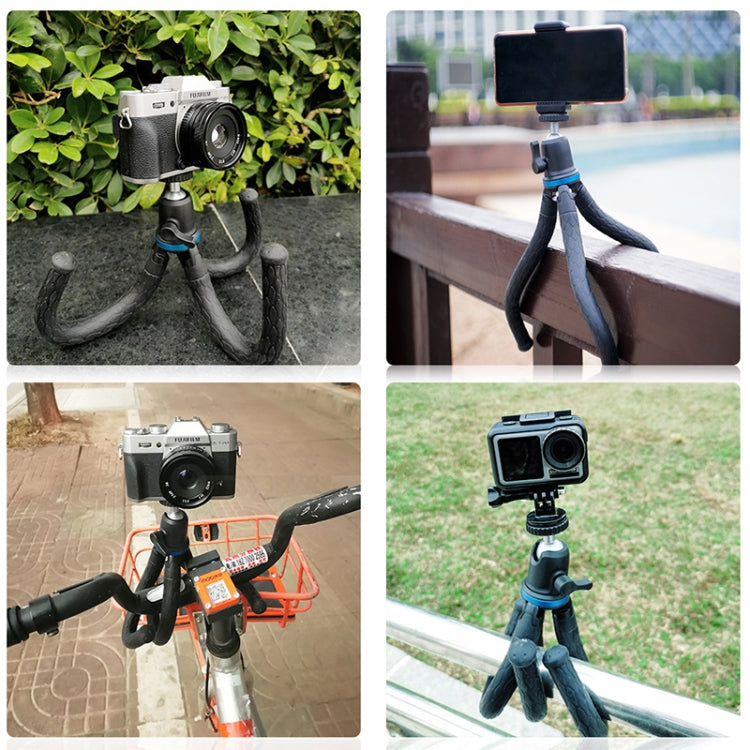 APEXEL APL-JJ10 Cámara deportiva SLR móvil Transmisión en vivo Soporte universal para trípode de pulpo, APL-JJ10
