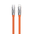 WK WDC-187 Qjie Series Cable de datos de carga rápida USB-C / Type-C de 20 W a 8 pines, longitud: 1 m, USB-C/Type-C to 8 Pin