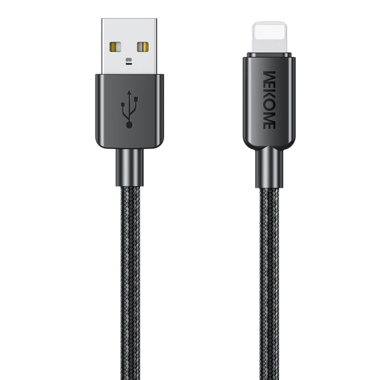 WEKOME WDC-03 Tidal Energy Series 2.4A USB a cable de datos trenzado de 8 pines, longitud: 1 m, USB to 8 Pin