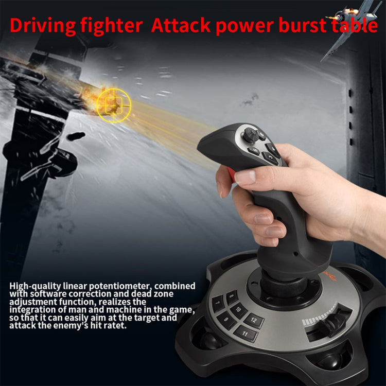 PXN PXN-2113 Juego de PC Imita el controlador de vuelo Flying Rocker, PXN PXN-2113