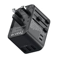ROCK T62 35.5W Global Travel Multifuncional Enchufe PD Cargador Adaptador de corriente, T62