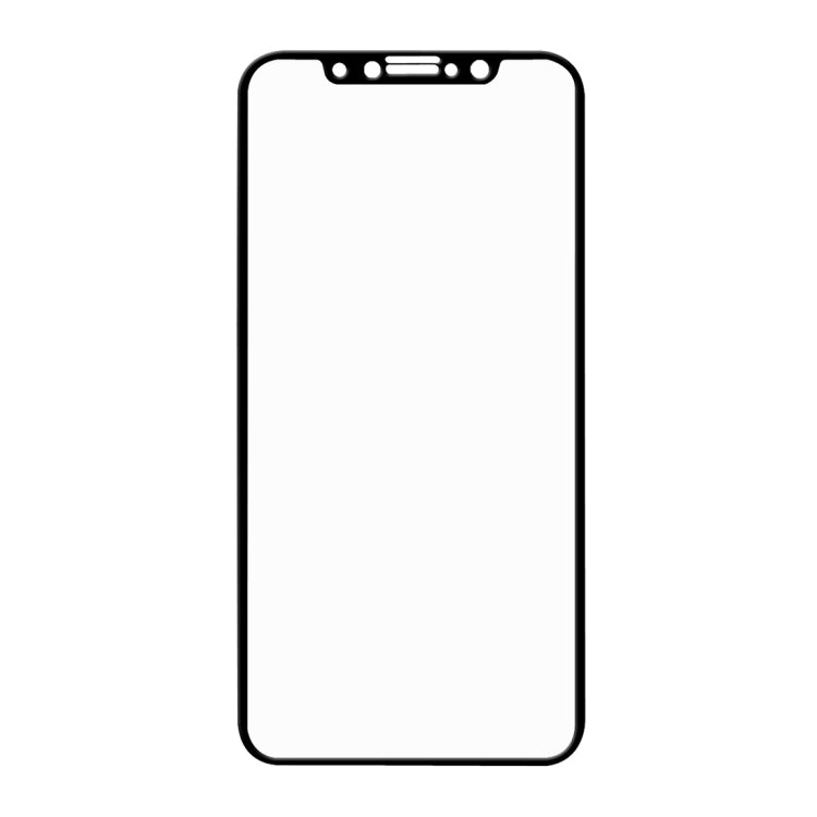 Para iPhone X ENKAY Hat-Prince 0,26 mm 9H Dureza superficial 2.5D Película de pantalla de vidrio templado de pantalla completa a prueba de explosiones, For X (0.26mm 2.5D)