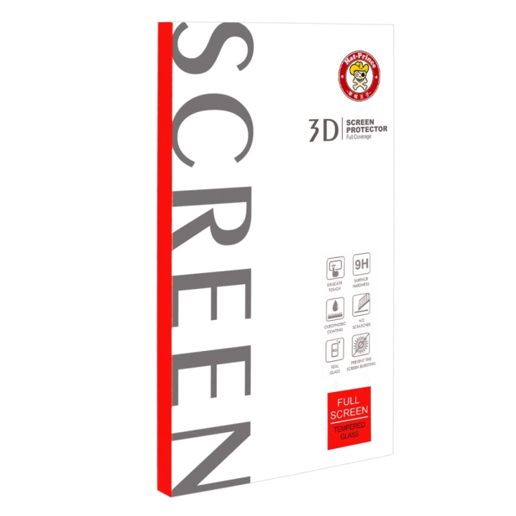 Para iPhone X ENKAY Hat-Prince 0,26 mm 9H Dureza superficial 3D Pantalla completa a prueba de explosiones Película de pantalla de vidrio templado curvada con flexión por calor, For X (0.2mm 3D)
